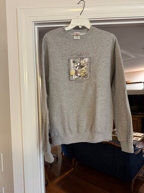 Vintage Disney Gray Graphic Crewneck Sweatshirt
Size S
